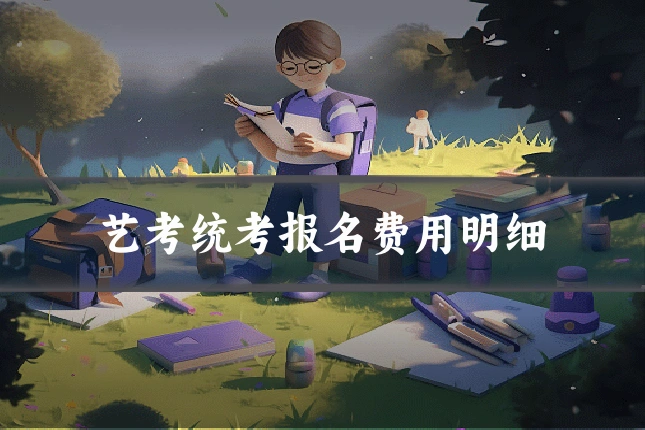 艺考统考报名费用明细