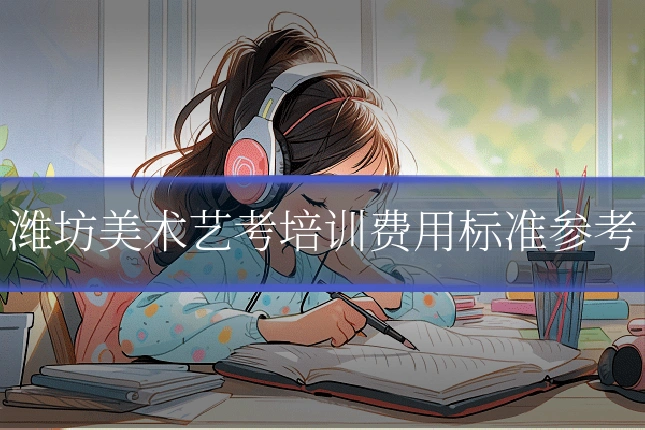 潍坊美术艺考培训费用标准参考