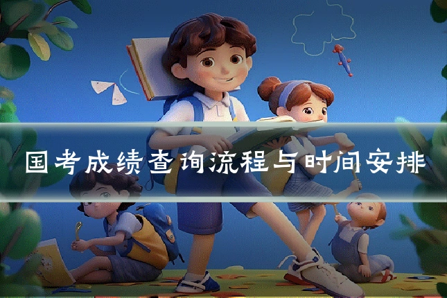 国考成绩查询流程与时间安排