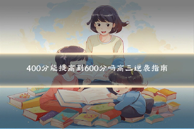 400分能提高到600分吗高三逆袭指南