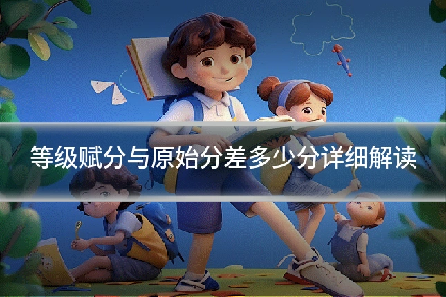 等级赋分与原始分差多少分详细解读