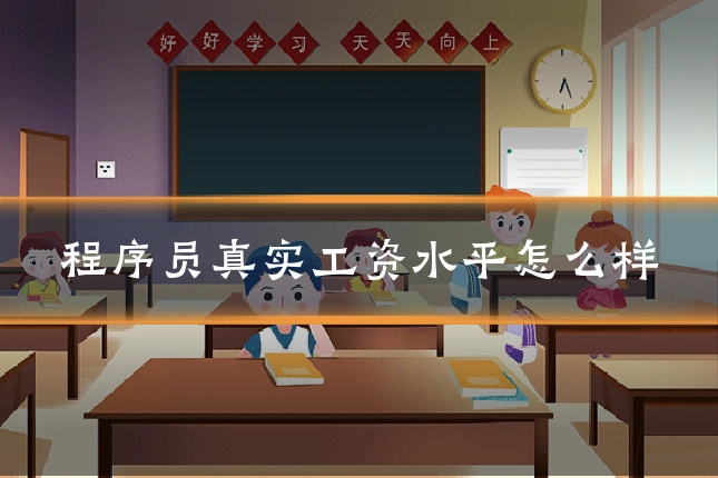 程序员真实工资水平怎么样