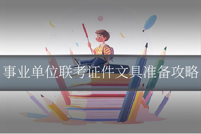 事业单位联考证件文具准备攻略