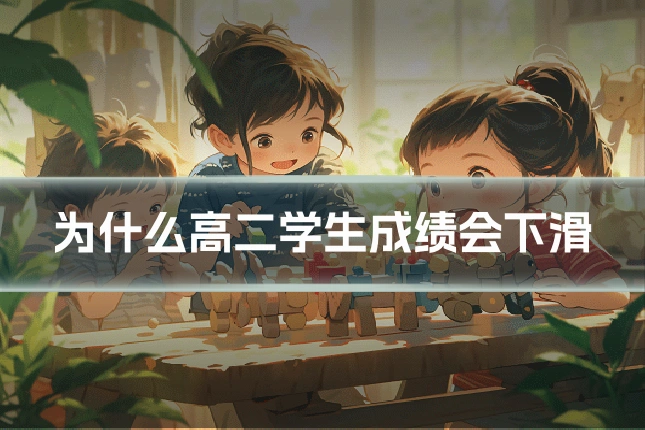 为什么高二学生成绩会下滑