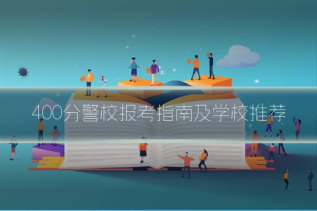 400分警校报考指南及学校推荐