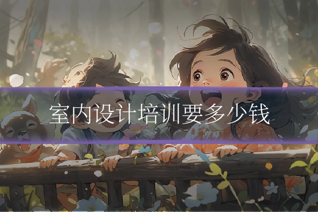 室内设计培训要多少钱