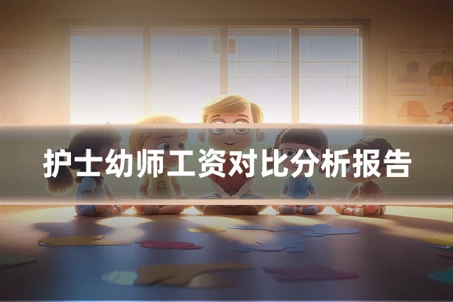 护士幼师工资对比分析报告