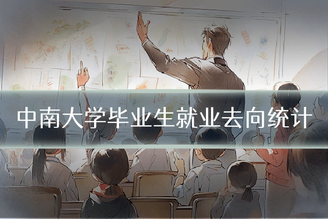 中南大学毕业生就业去向统计