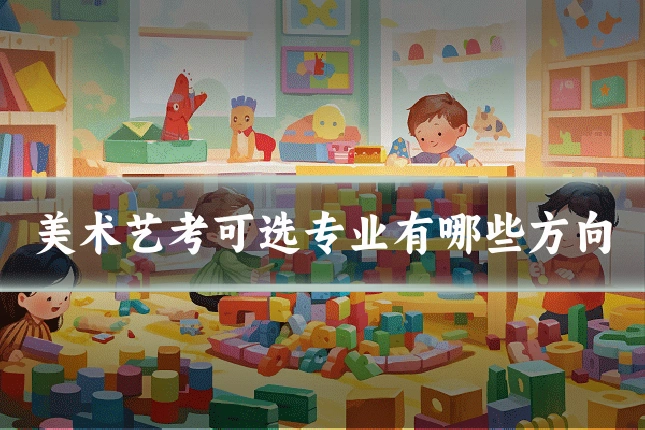 美术艺考可选专业有哪些方向
