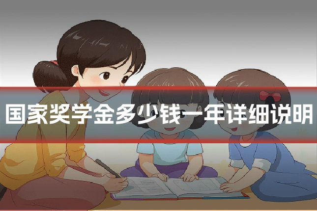 国家奖学金多少钱一年详细说明