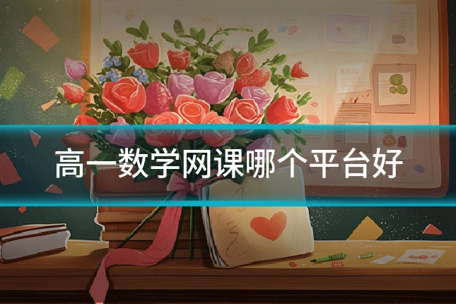 高一数学网课哪个平台好