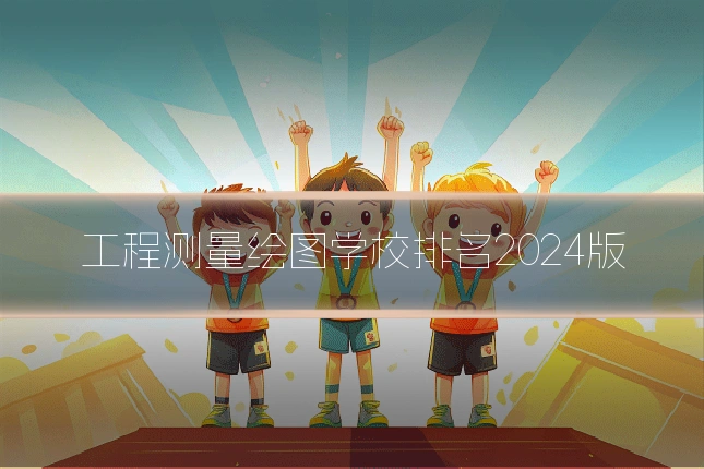 工程测量绘图学校排名2024版