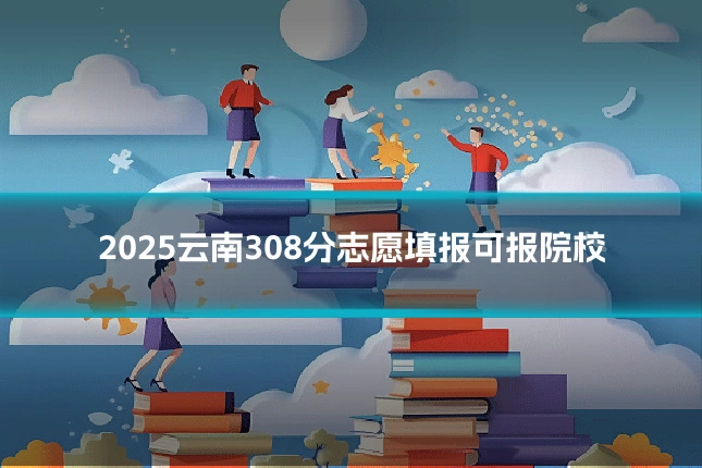2025云南308分志愿填报可报院校