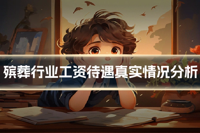殡葬行业工资待遇真实情况分析