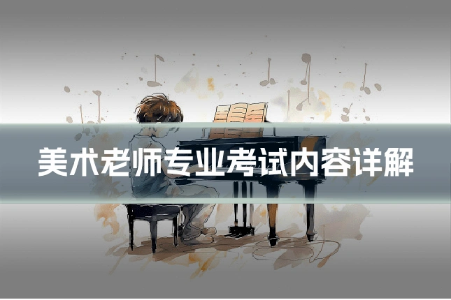 美术老师专业考试内容详解