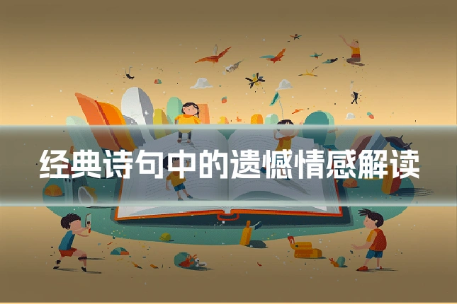 经典诗句中的遗憾情感解读