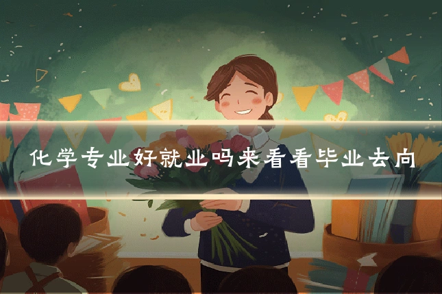 化学专业好就业吗来看看毕业去向