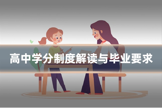 高中学分制度解读与毕业要求