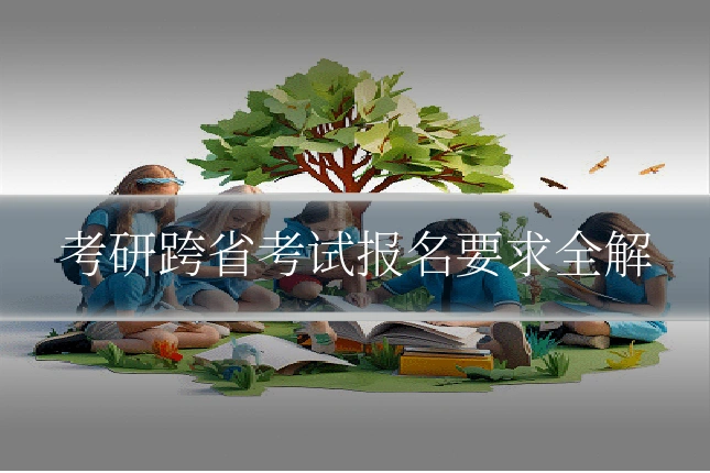 考研跨省考试报名要求全解