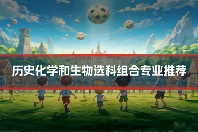 历史化学和生物选科组合专业推荐