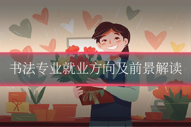 书法专业就业方向及前景解读