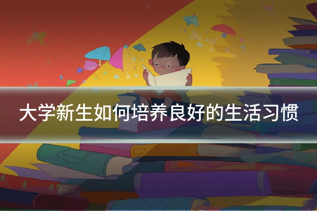 大学新生如何培养良好的生活习惯