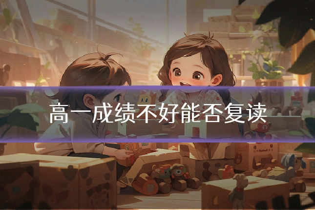 高一成绩不好能否复读