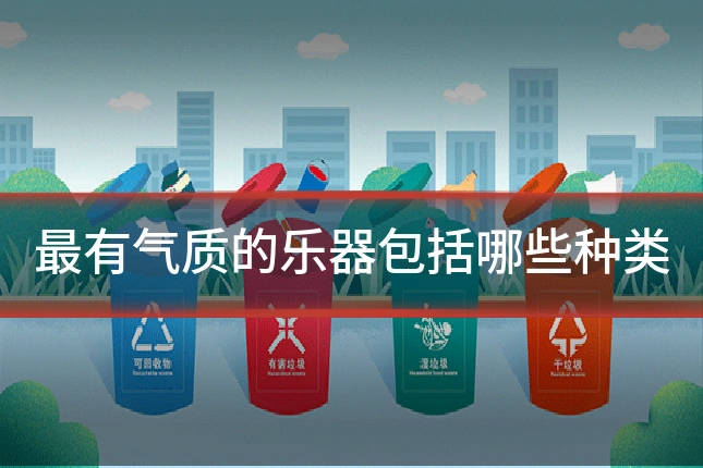 最有气质的乐器包括哪些种类