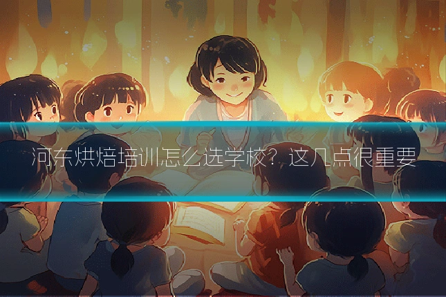 河东烘焙培训怎么选学校?这几点很重要