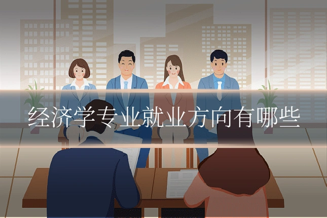 经济学专业就业方向有哪些