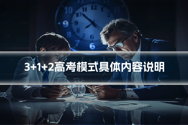 3+1+2高考模式具体内容说明