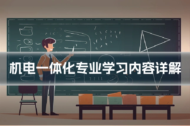 机电一体化专业学习内容详解