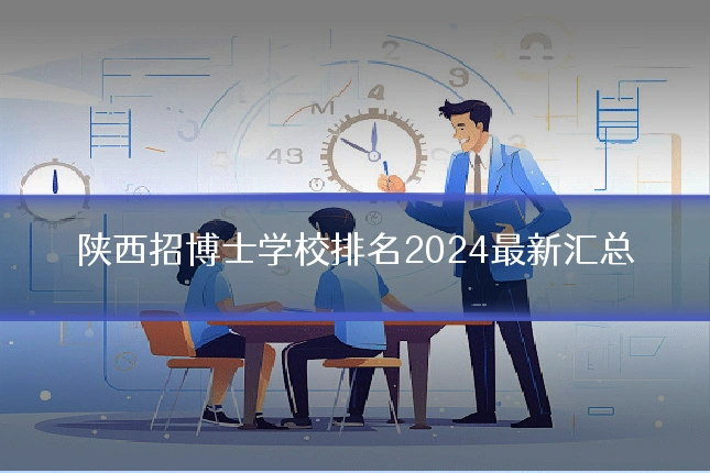 陕西招博士学校排名2024最新汇总