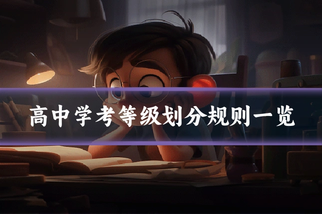 高中学考等级划分规则一览