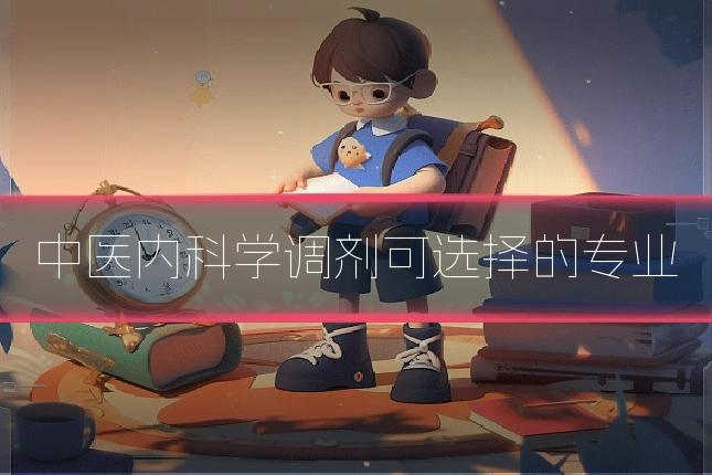 中医内科学调剂可选择的专业