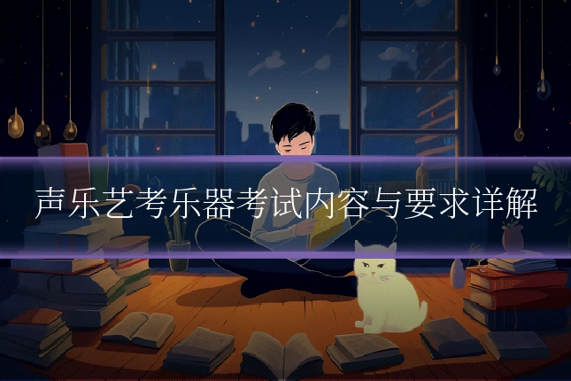 声乐艺考乐器考试内容与要求详解