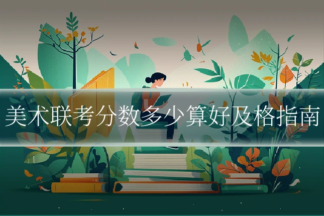 美术联考分数多少算好及格指南