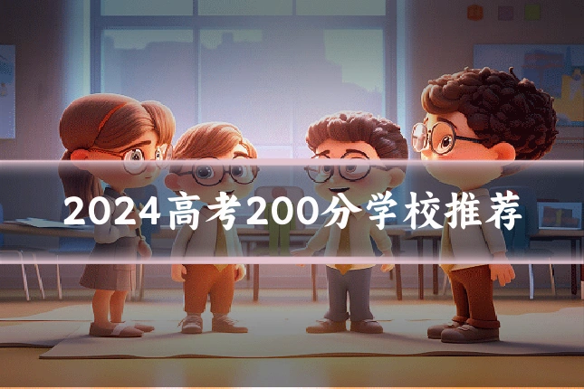 2024高考200分学校推荐