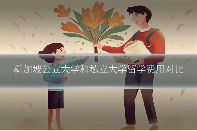 新加坡公立大学和私立大学留学费用对比