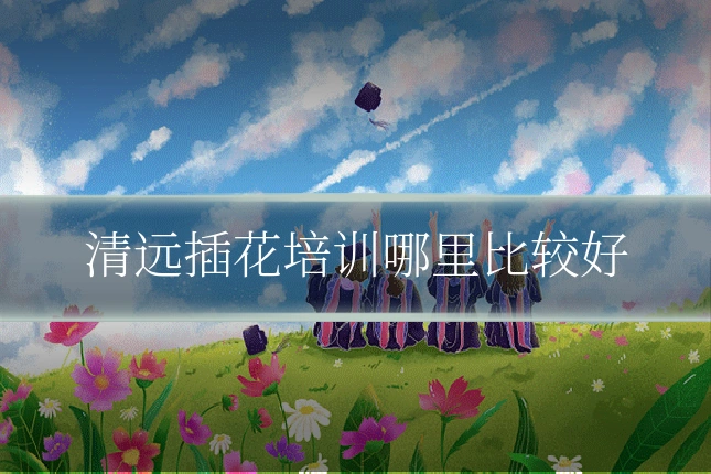 清远插花培训哪里比较好