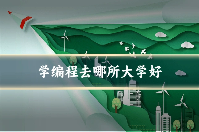 学编程去哪所大学好