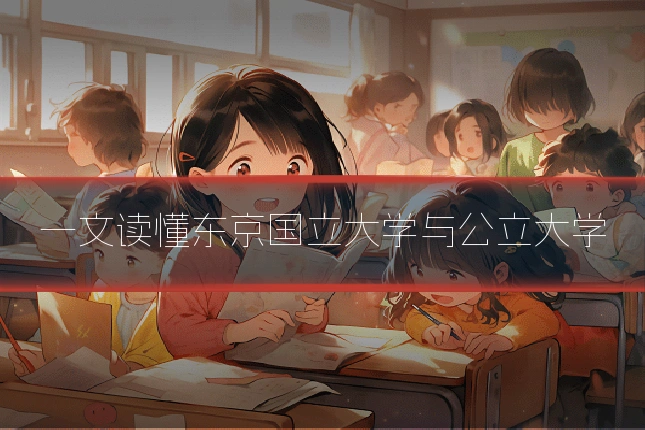 一文读懂东京国立大学与公立大学