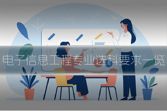 电子信息工程专业选科要求一览