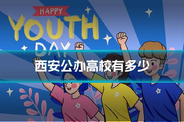 西安公办高校有多少