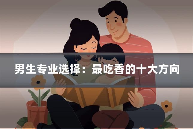 男生专业选择:最吃香的十大方向