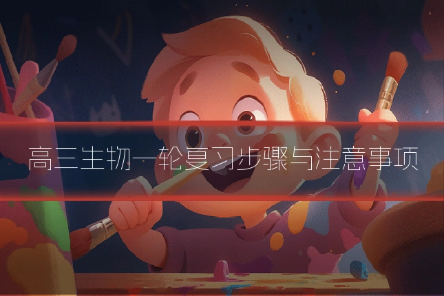 高三生物一轮复习步骤与注意事项