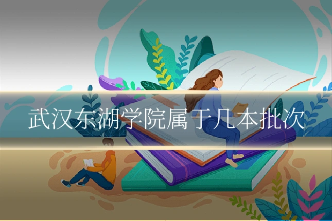 武汉东湖学院属于几本批次