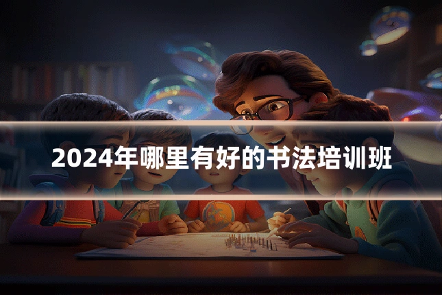 2024年哪里有好的书法培训班