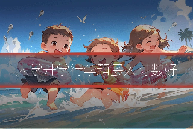 大学开学行李箱多大寸数好