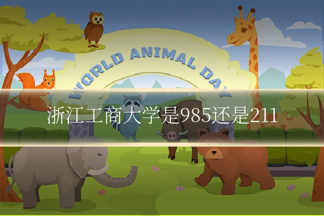 浙江工商大学是985还是211